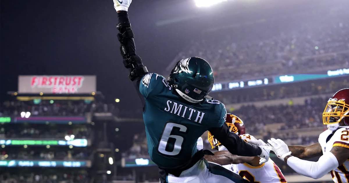 DeVonta Smith is already the Philadelphia Eagles' WR1