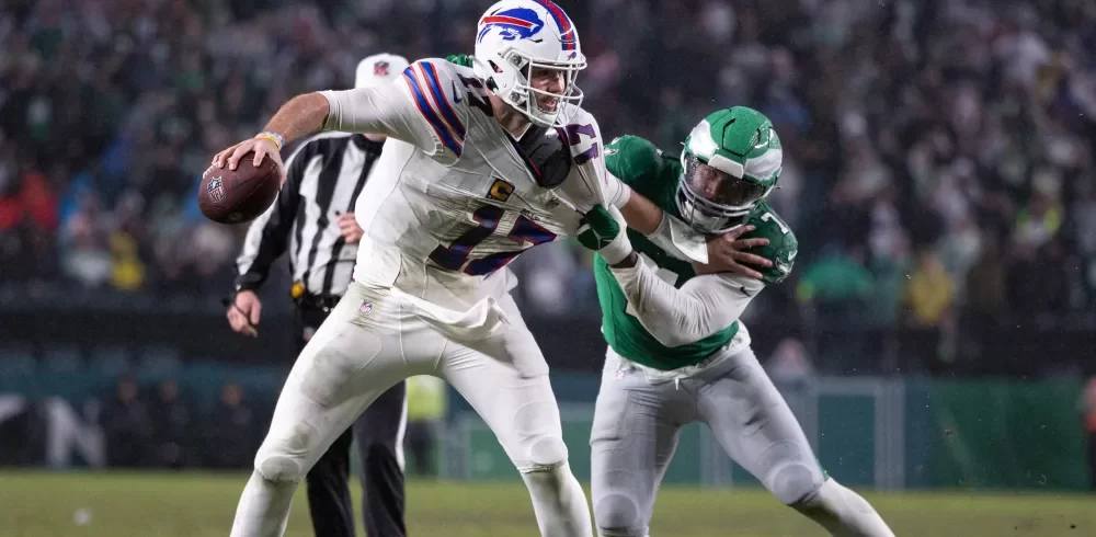 Reddick sacking Josh Allen